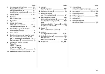 1999-2003 Opel Omega Owner's Manual | German