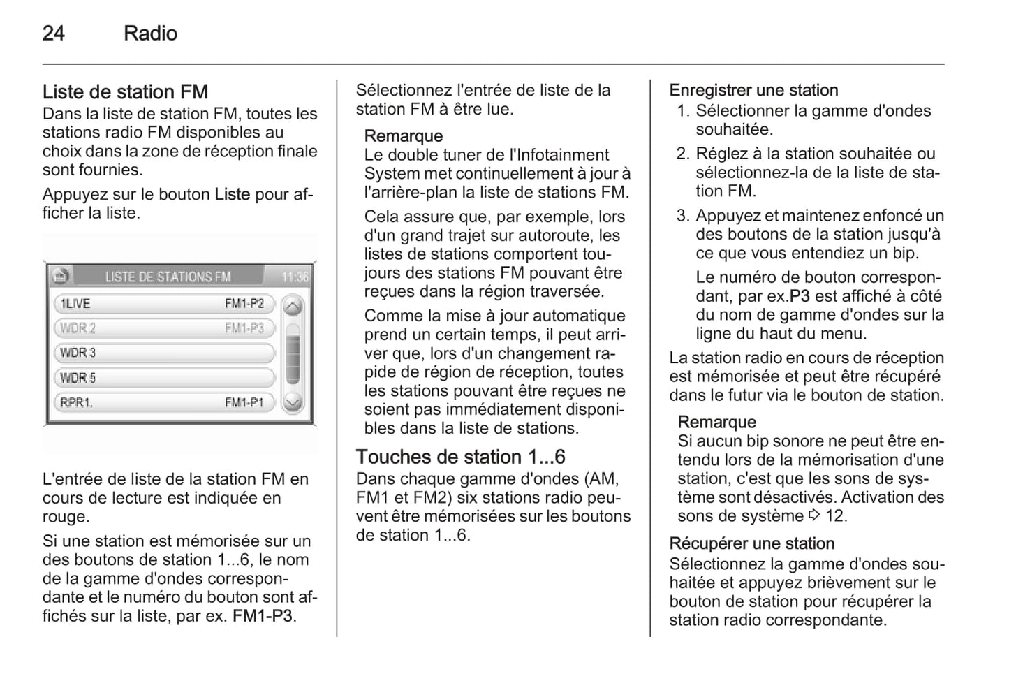 2015-2016 Opel Antara Owner's Manual | French