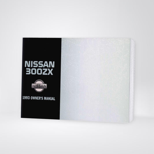 1993 Nissan 300ZX Gebruikershandleiding | Engels