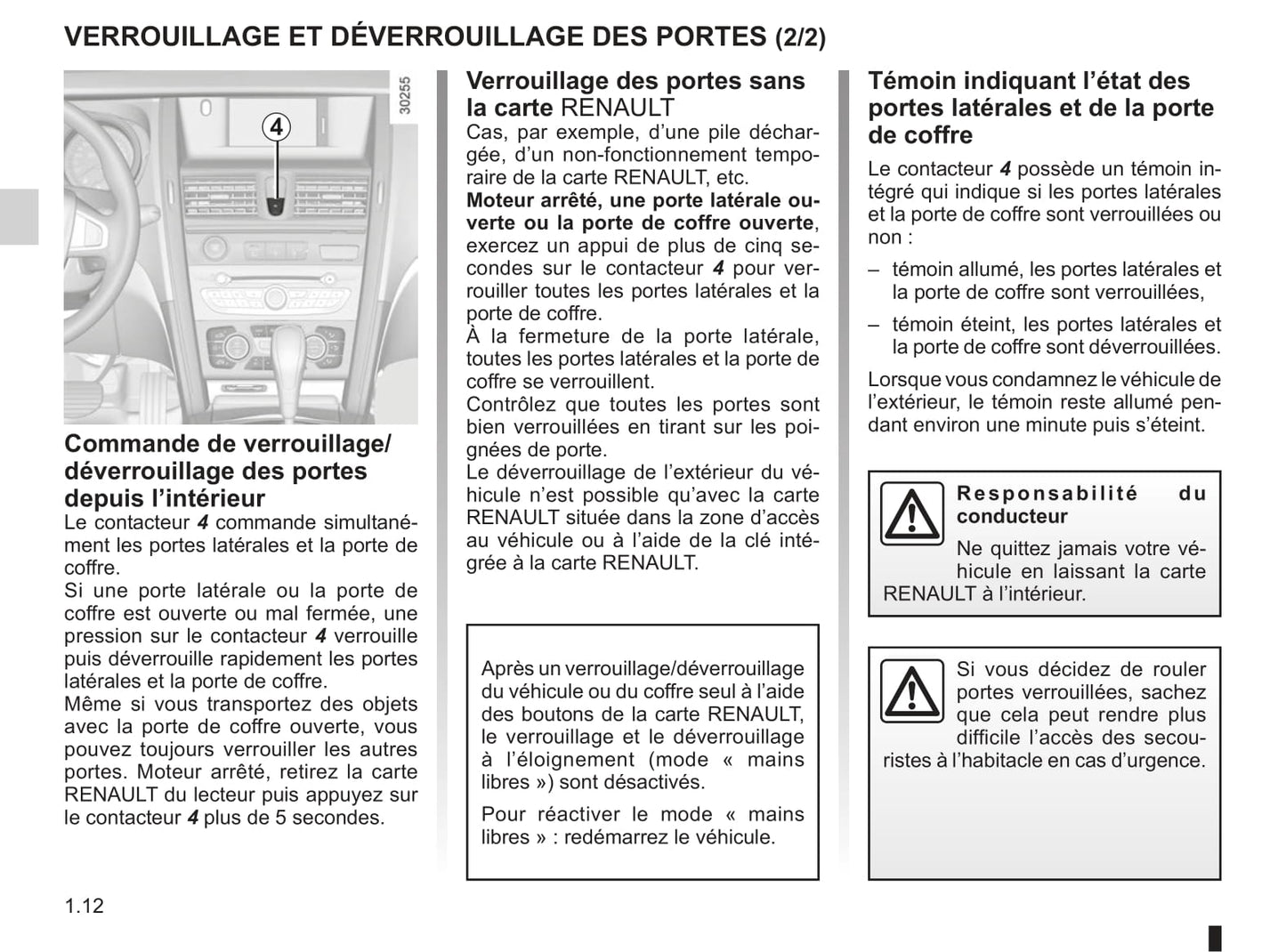 2010-2013 Renault Latitude Gebruikershandleiding | Frans