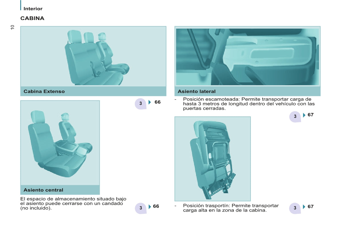 2014-2015 Citroën Berlingo Owner's Manual | Spanish