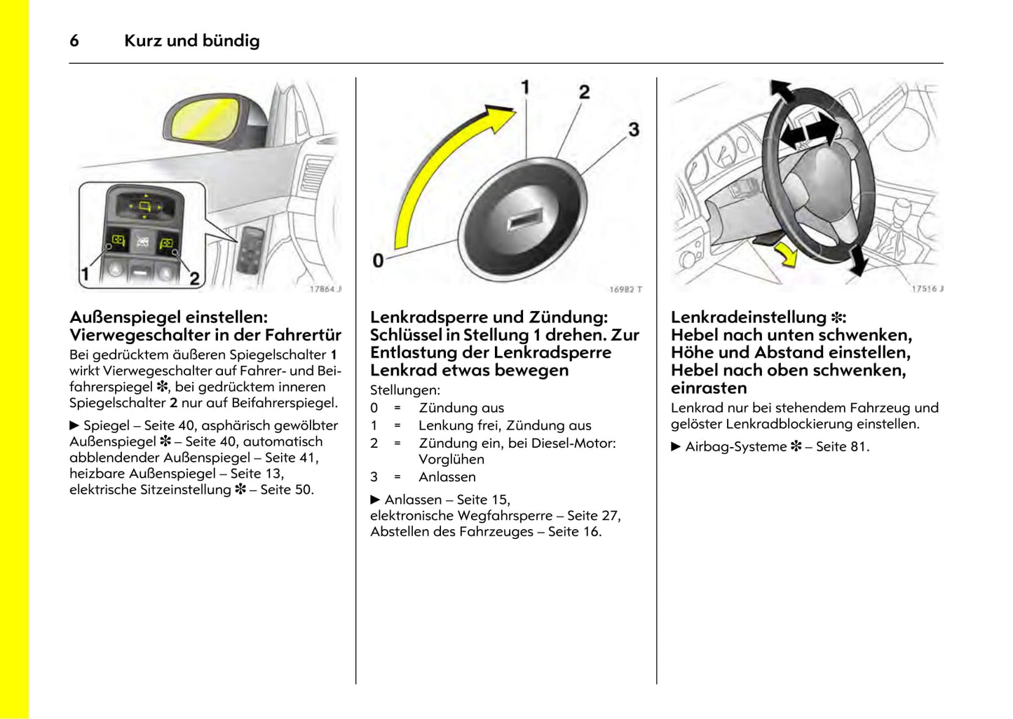 2005-2008 Opel Signum Bedienungsanleitung | Deutsch