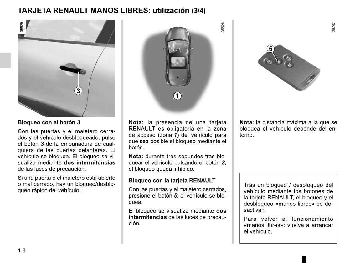 2015-2016 Renault Clio Gebruikershandleiding | Spaans