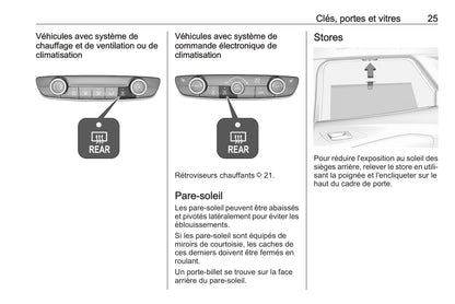 2019-2020 Opel Corsa Owner's Manual | French