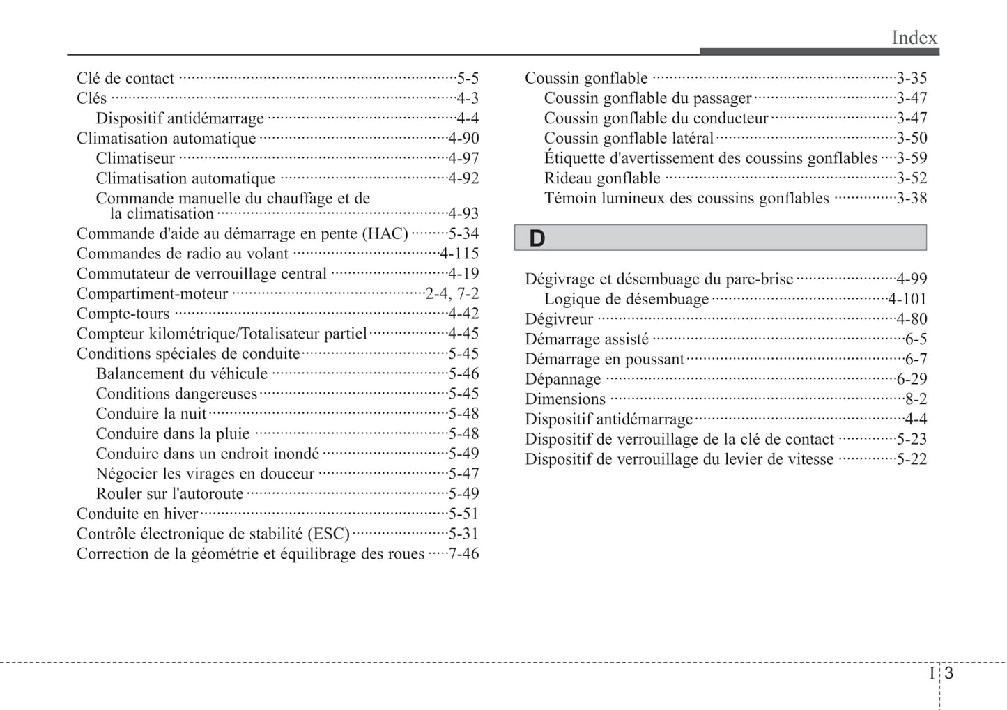 2012 Kia Soul Owner's Manual | French