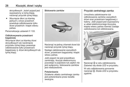 2020 Opel Vivaro Owner's Manual | Polish