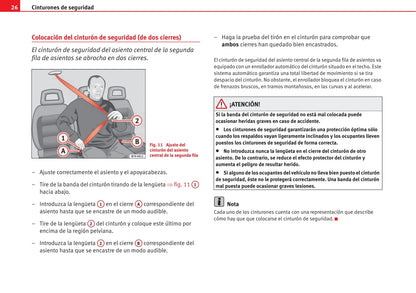 2000-2010 Seat Alhambra Owner's Manual | Spanish