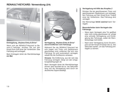 2017-2018 Renault Koleos Gebruikershandleiding | Duits