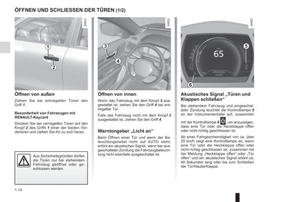 2017-2018 Renault Koleos Gebruikershandleiding | Duits