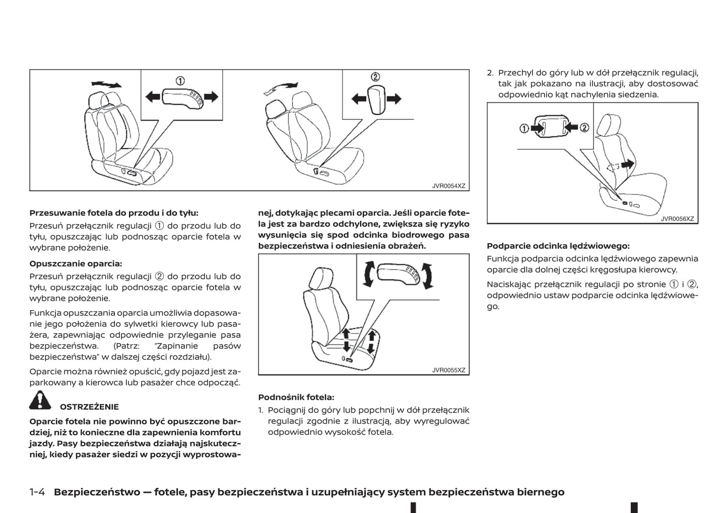 2018-2019 Renault Alaskan Owner's Manual | Polish