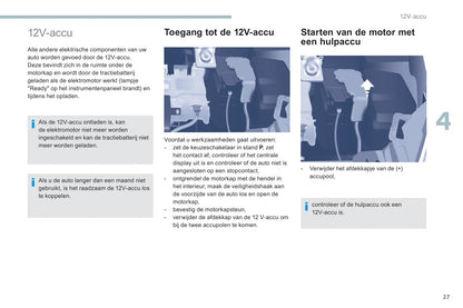 2017-2018 Peugeot Partner Electric/Partner Tepee Electric Gebruikershandleiding | Nederlands