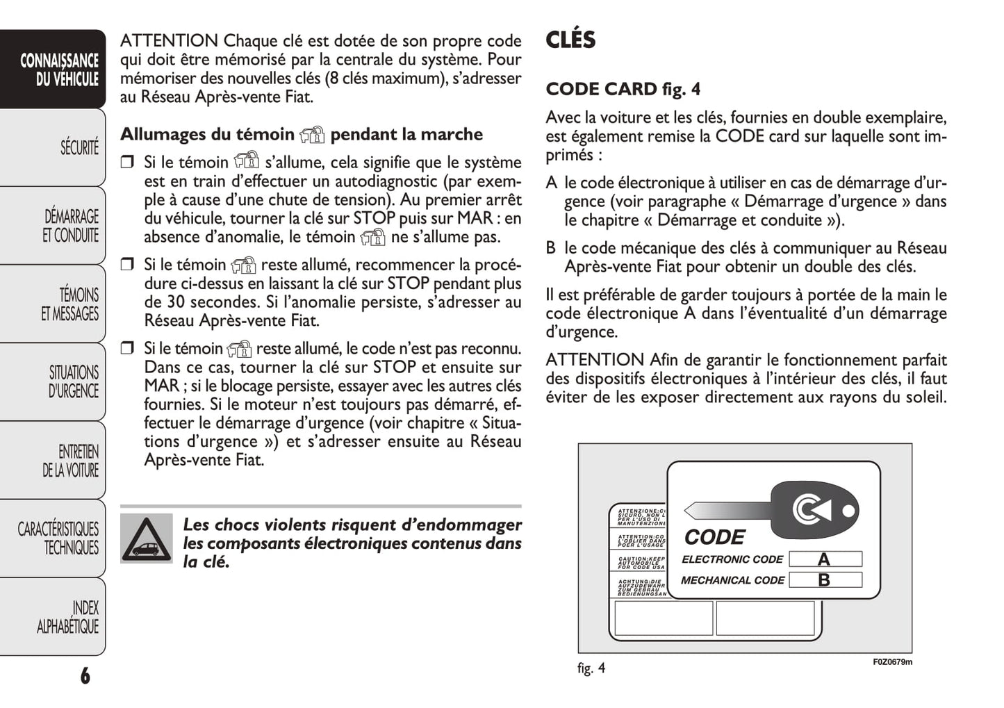 2011-2012 Fiat Panda Owner's Manual | French