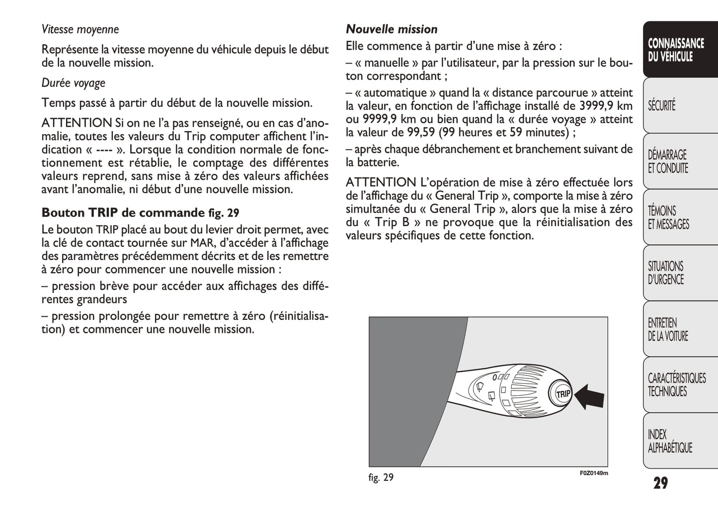 2011-2012 Fiat Panda Owner's Manual | French