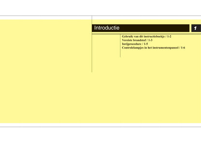 2010-2011 Kia Cee'd Owner's Manual | Dutch