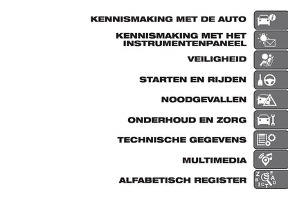 2015-2019 Fiat Punto Gebruikershandleiding | Nederlands