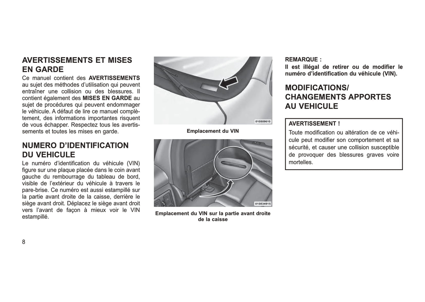 2012-2013 Jeep Grand Cherokee Owner's Manual | French