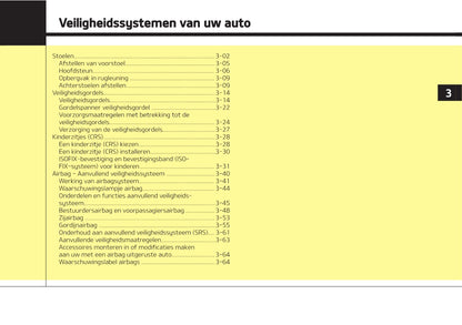 2019-2020 Kia Rio Owner's Manual | Dutch