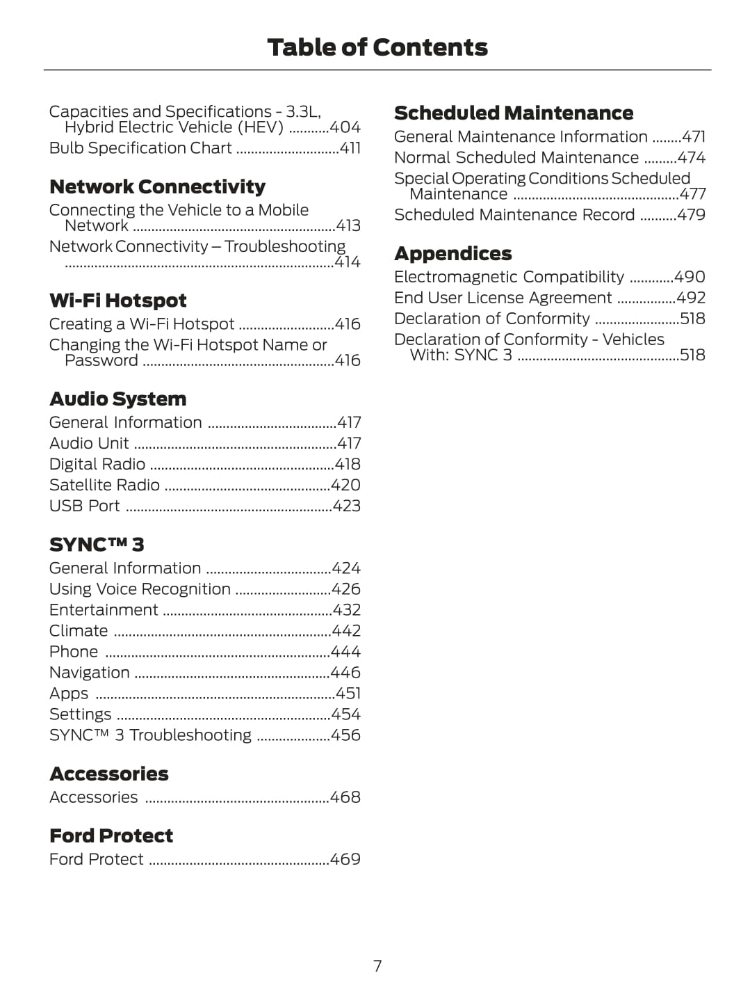 2020 Ford Explorer Owner's Manual | English