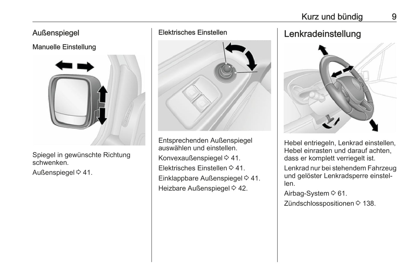 2018-2019 Opel Vivaro Owner's Manual | German