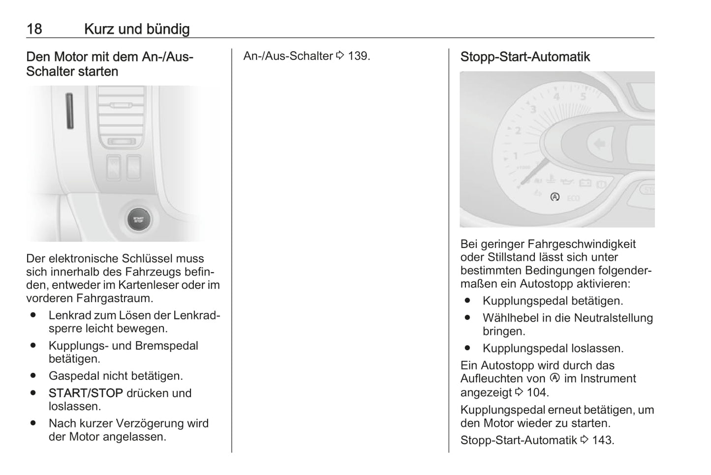 2018-2019 Opel Vivaro Owner's Manual | German