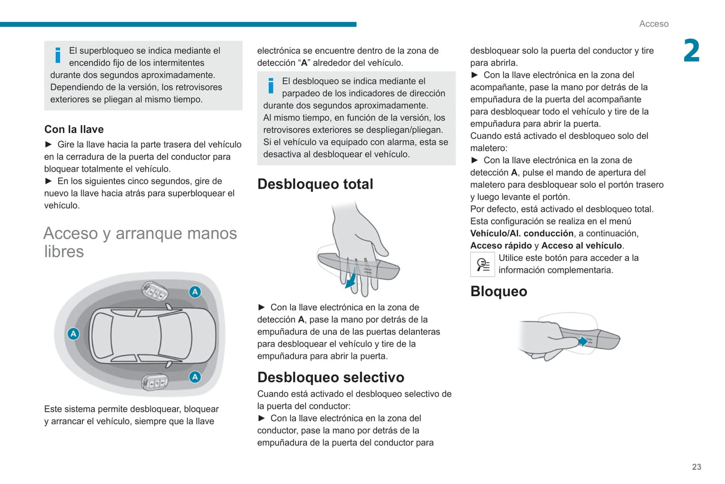 2020 Peugeot 308 Gebruikershandleiding | Spaans