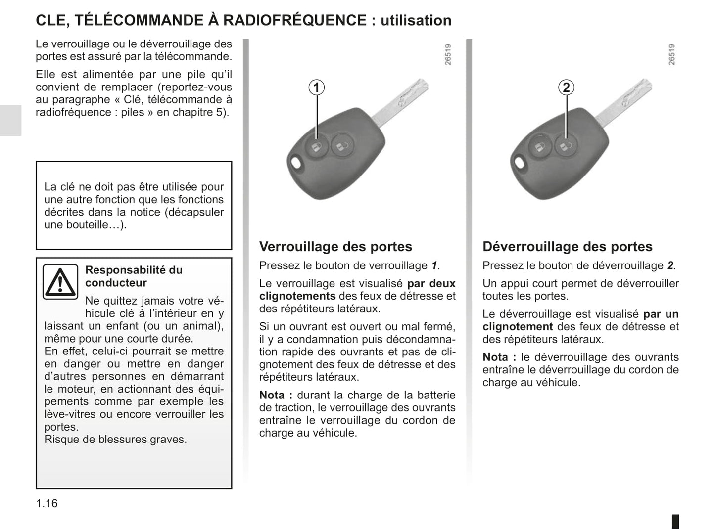 2012-2013 Renault Kangoo Z.E. Gebruikershandleiding | Frans