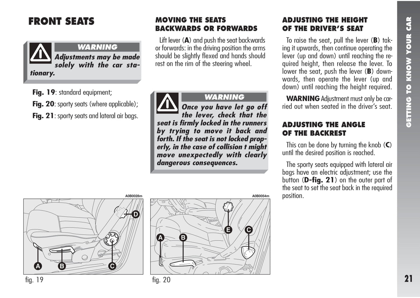 2003-2005 Alfa Romeo 156 Owner's Manual | English