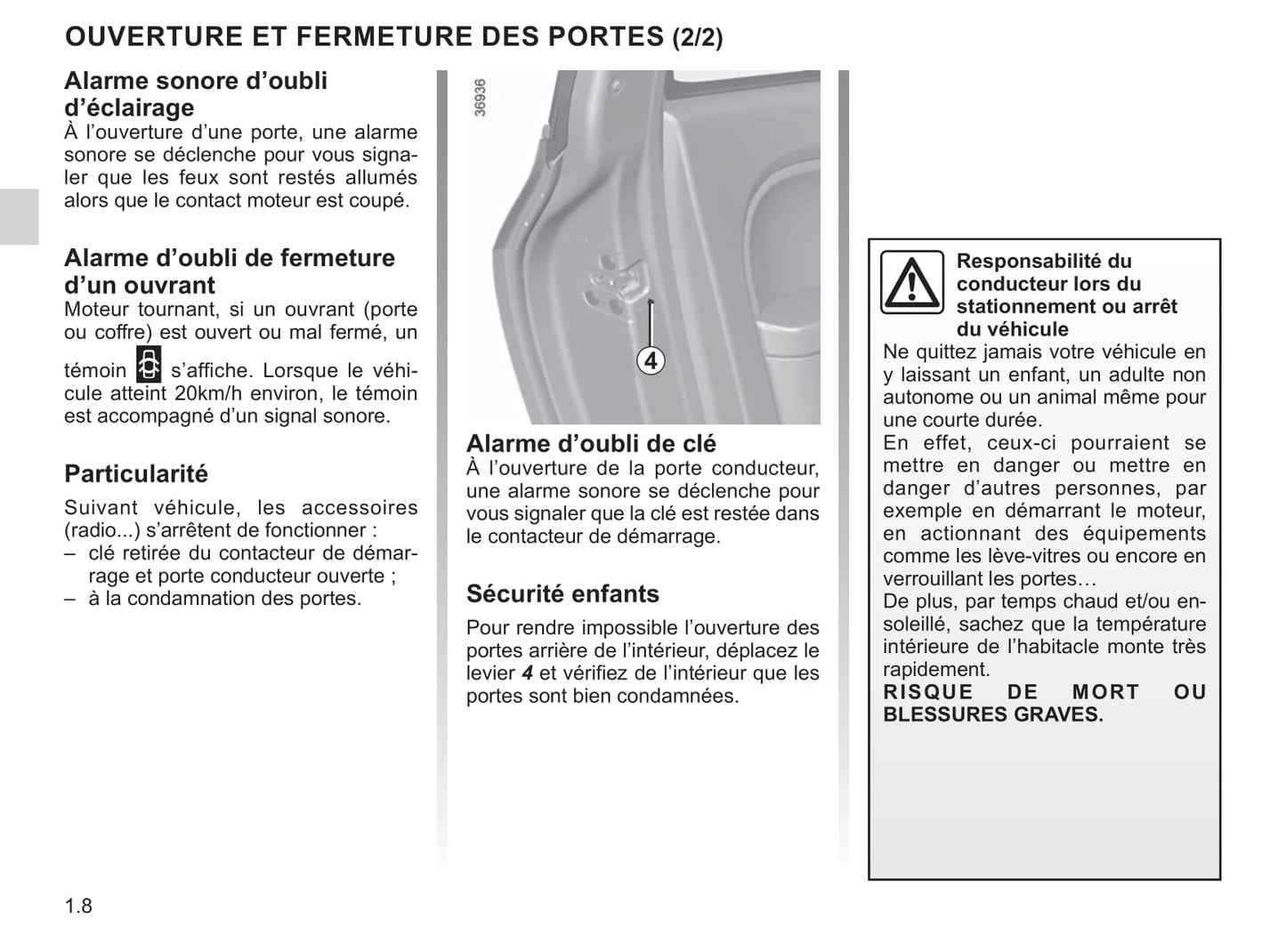 2019-2020 Renault Twingo Owner's Manual | French