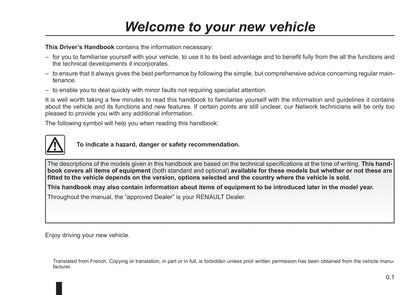 2013-2016 Renault Scenic Gebruikershandleiding | Engels