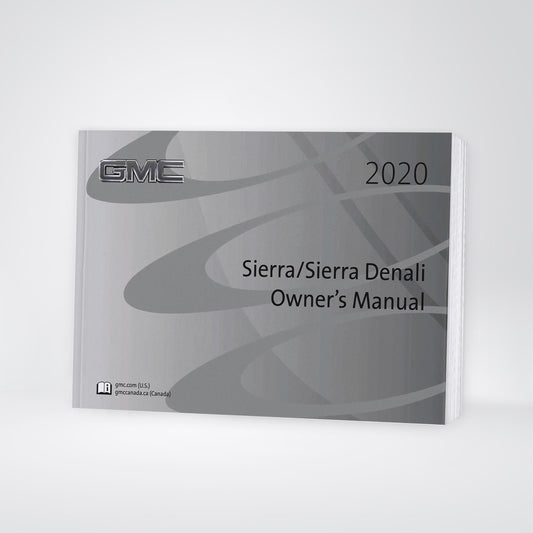 2020 GMC Sierra Gebruikershandleiding | Engels