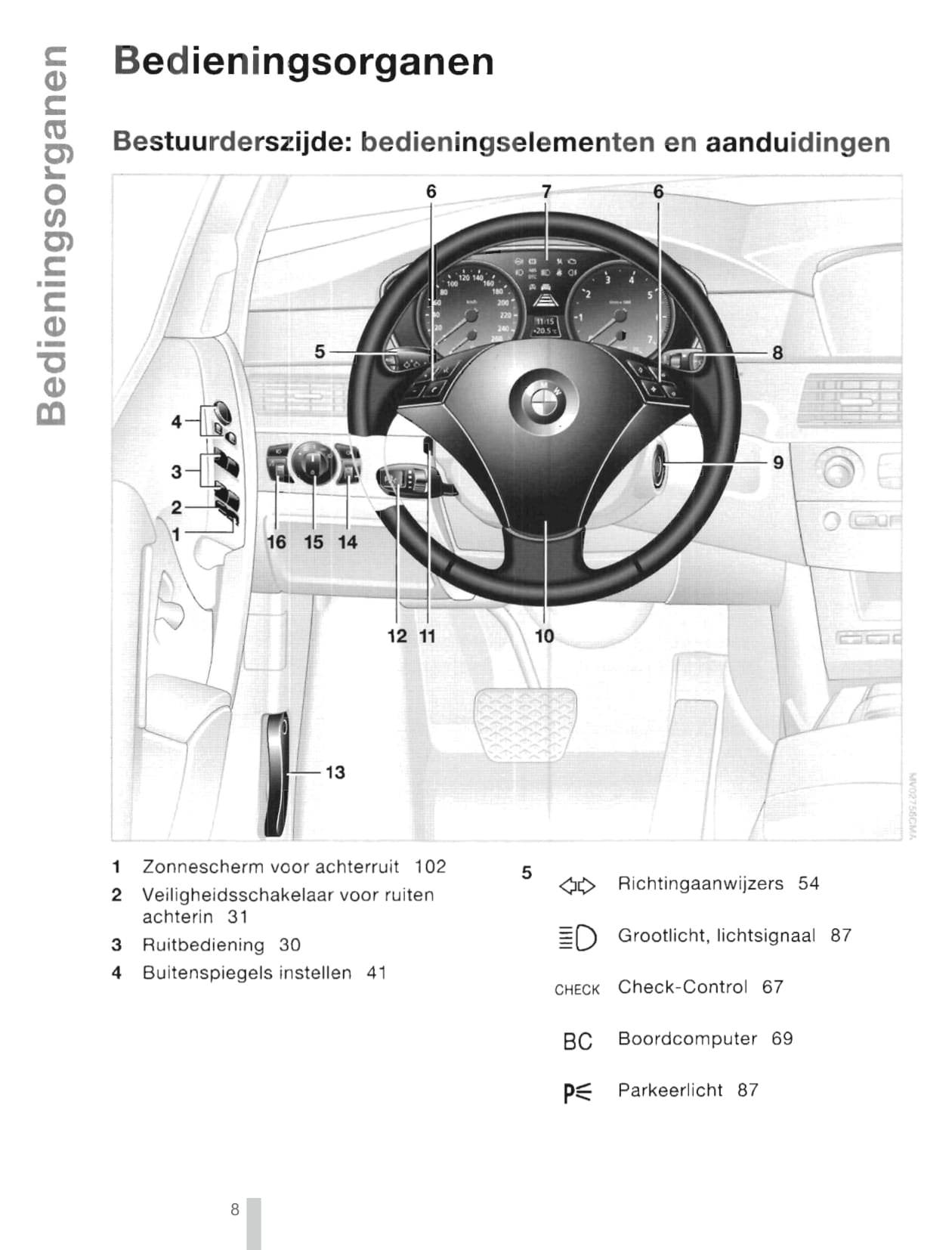 2003-2004 BMW 5 Series Gebruikershandleiding | Nederlands