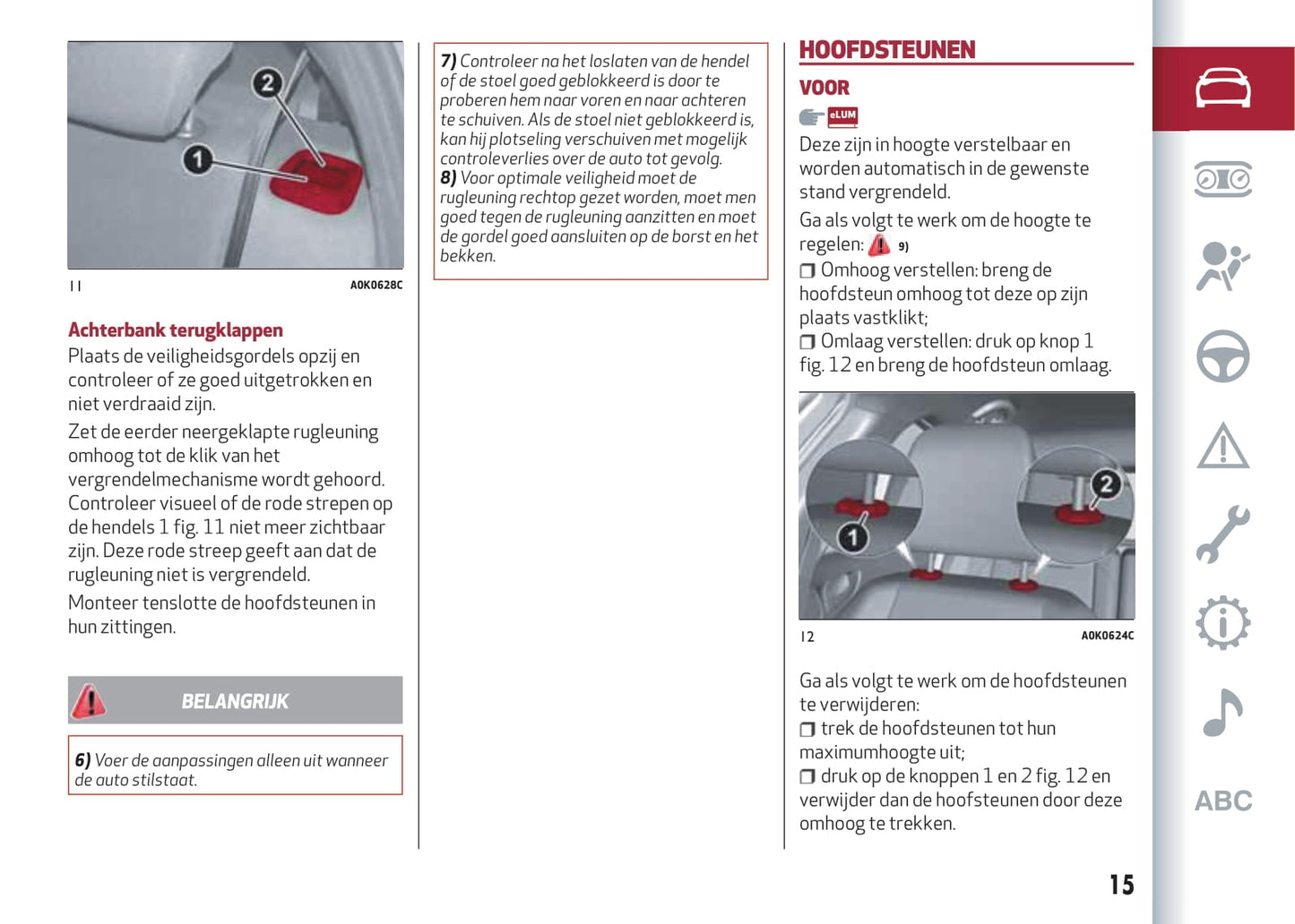 2016-2023 Alfa Romeo Giulietta Gebruikershandleiding | Nederlands