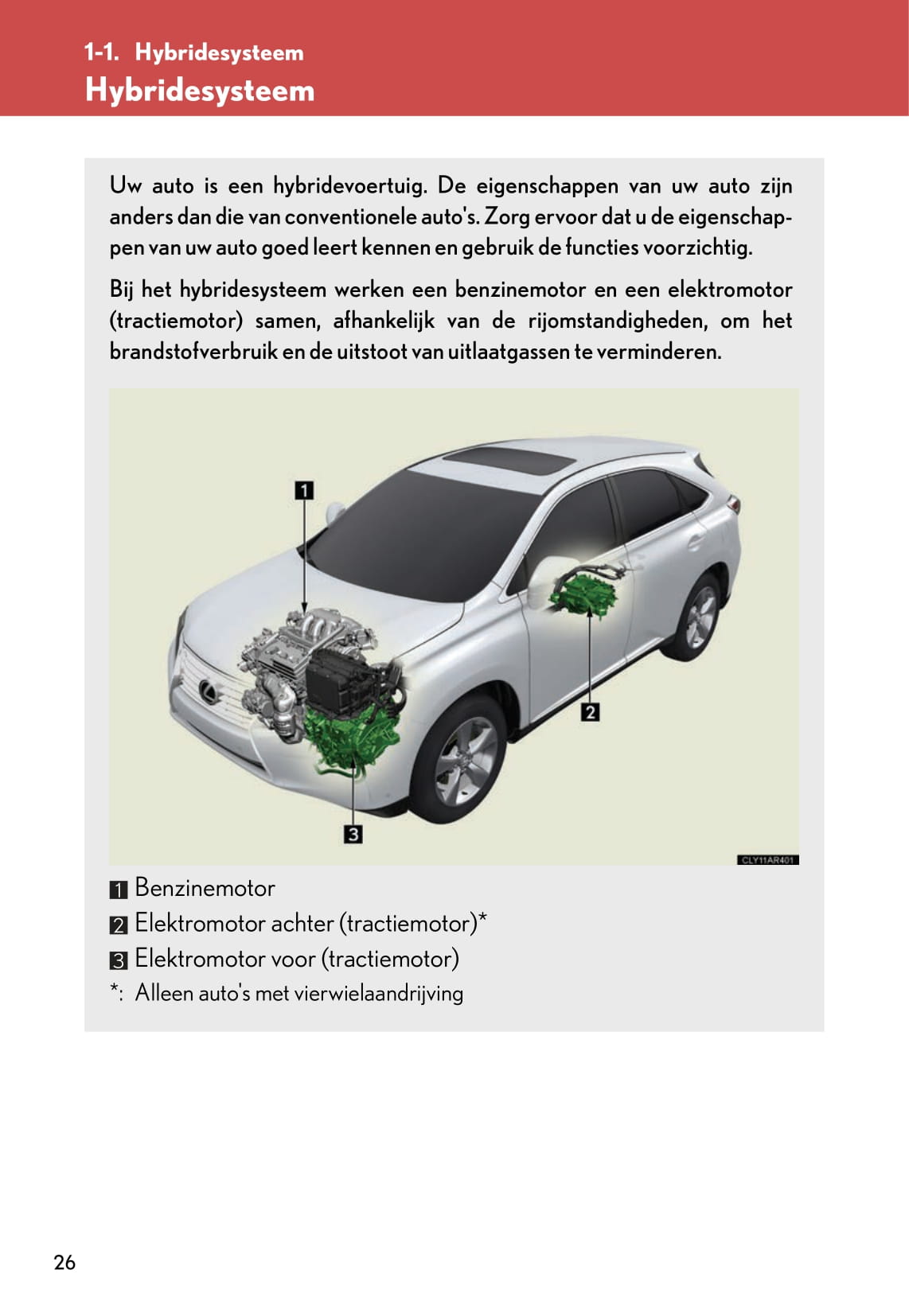 2012-2015 Lexus RX 350h Gebruikershandleiding | Nederlands