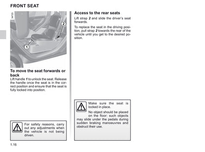 2019-2020 Renault Twizy Owner's Manual | English