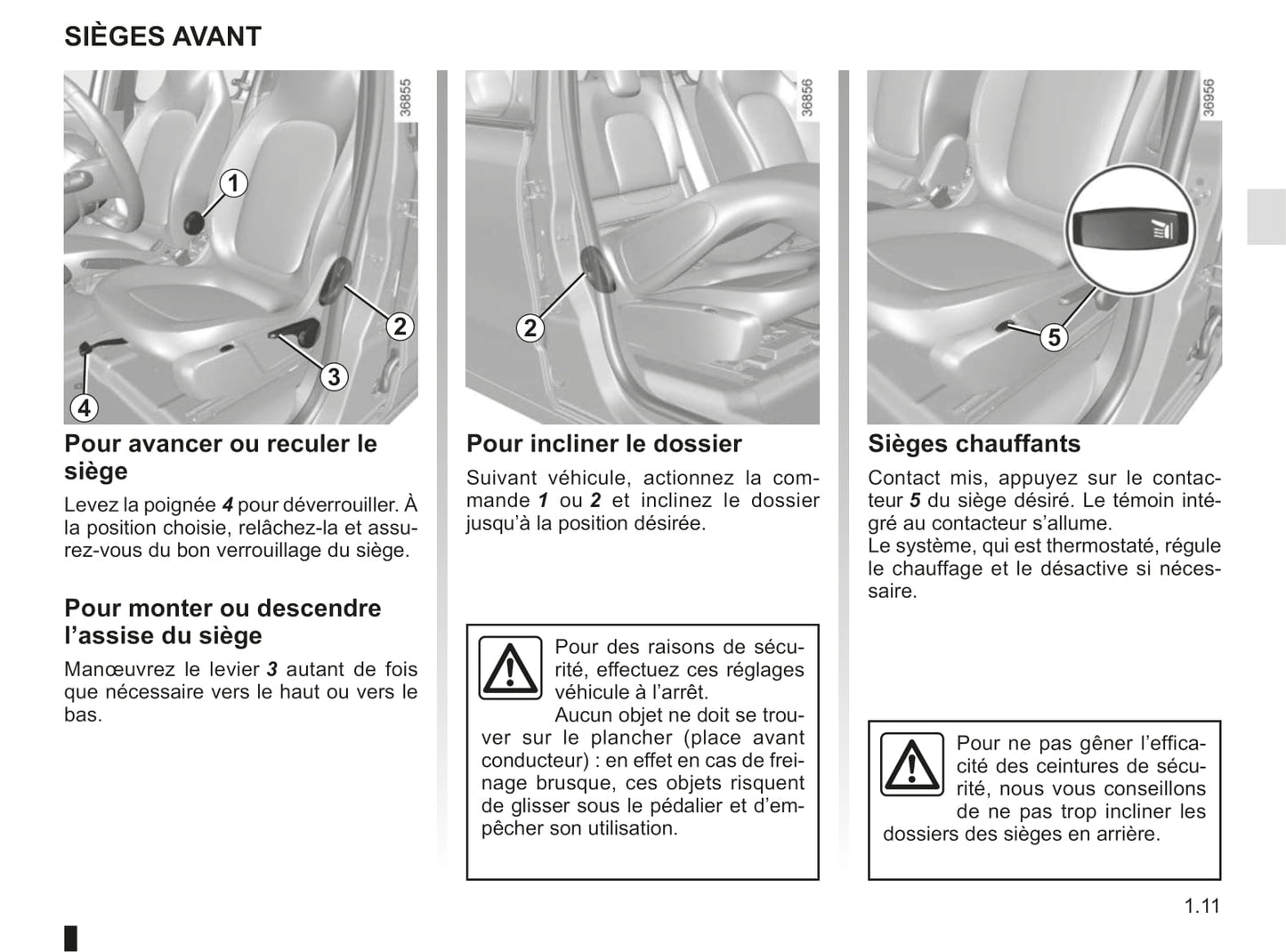 2018-2019 Renault Twingo Gebruikershandleiding | Frans