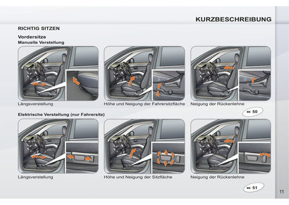 2011-2012 Peugeot 4007 Gebruikershandleiding | Duits