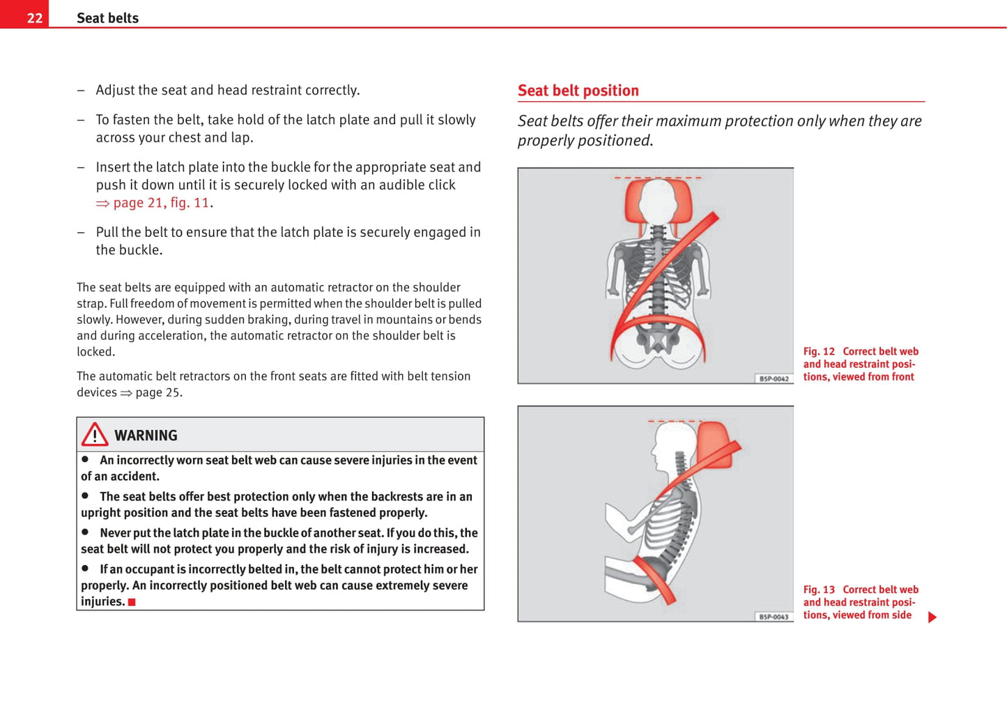 2006-2009 Seat Cordoba Gebruikershandleiding | Engels