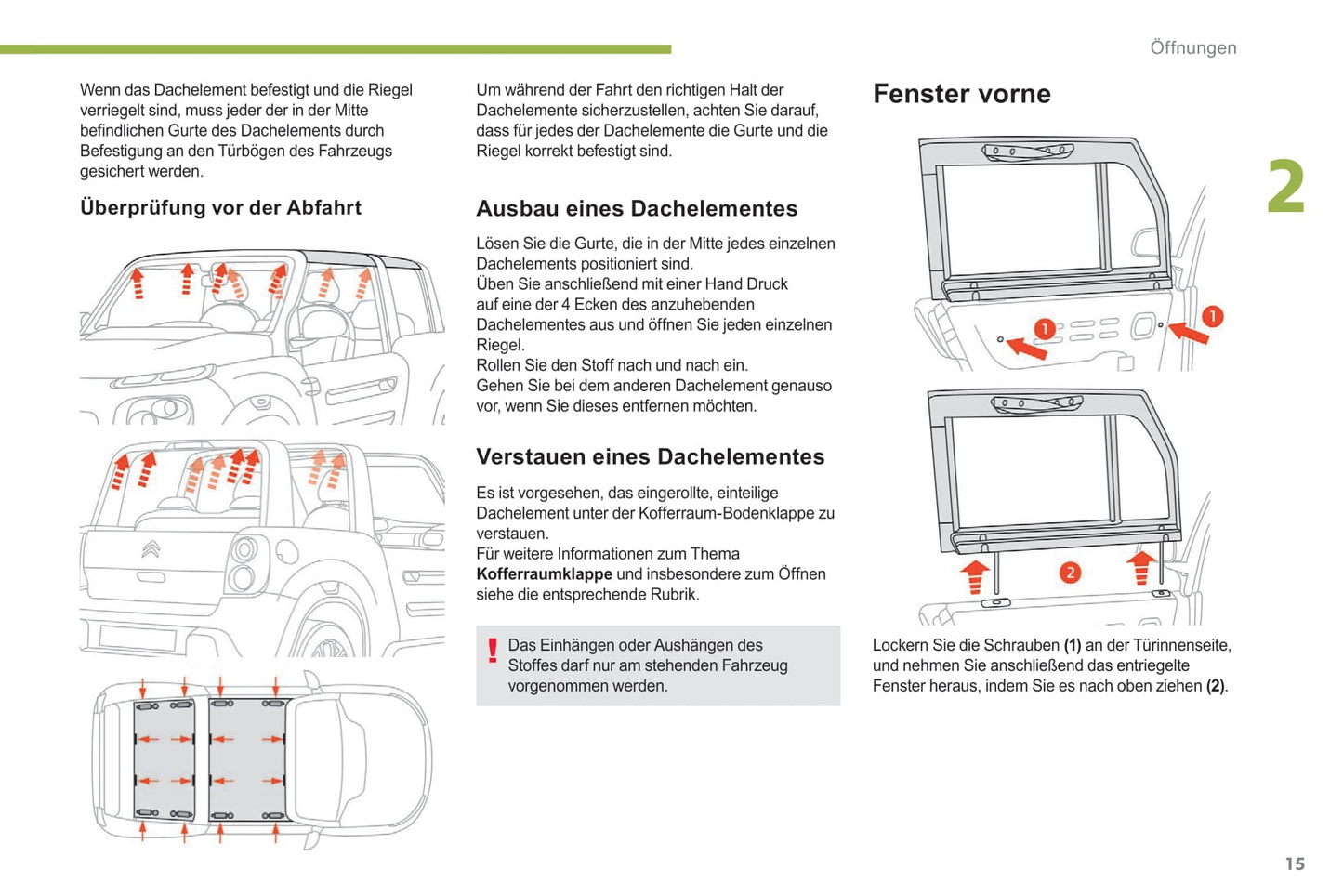 2016-2023 Citroën E-Mehari Gebruikershandleiding | Duits