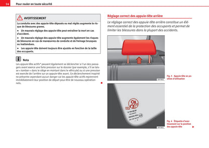 2013-2014 Seat Altea/Altea Freetrack/Altea XL Owner's Manual | French