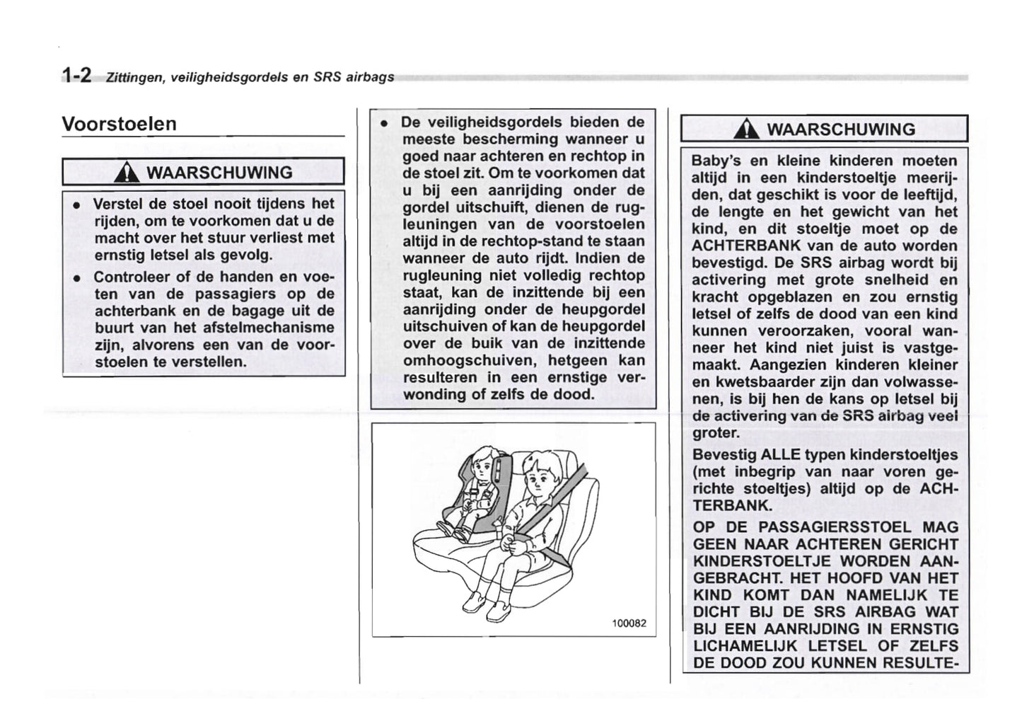 2009-2010 Subaru Forester Owner's Manual | Dutch