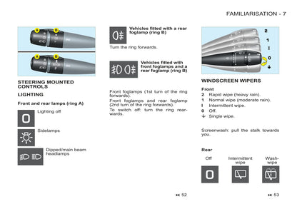 2011-2012 Peugeot Partner/Partner Origin Owner's Manual | English