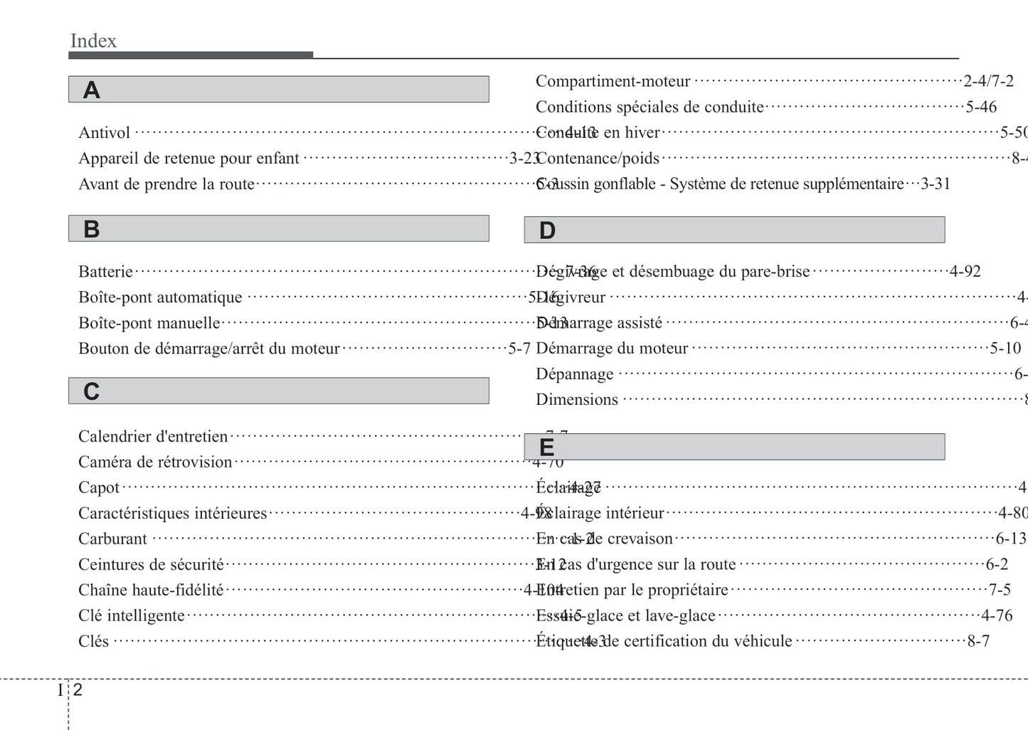 2011-2015 Kia Rio Manuel du propriétaire | Français