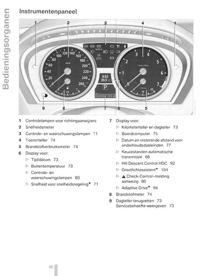 2007-2010 BMW X5 Gebruikershandleiding | Nederlands