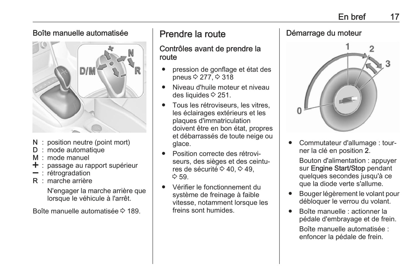 2018 Opel Astra Owner's Manual | French