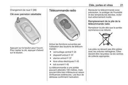 2018 Opel Astra Owner's Manual | French