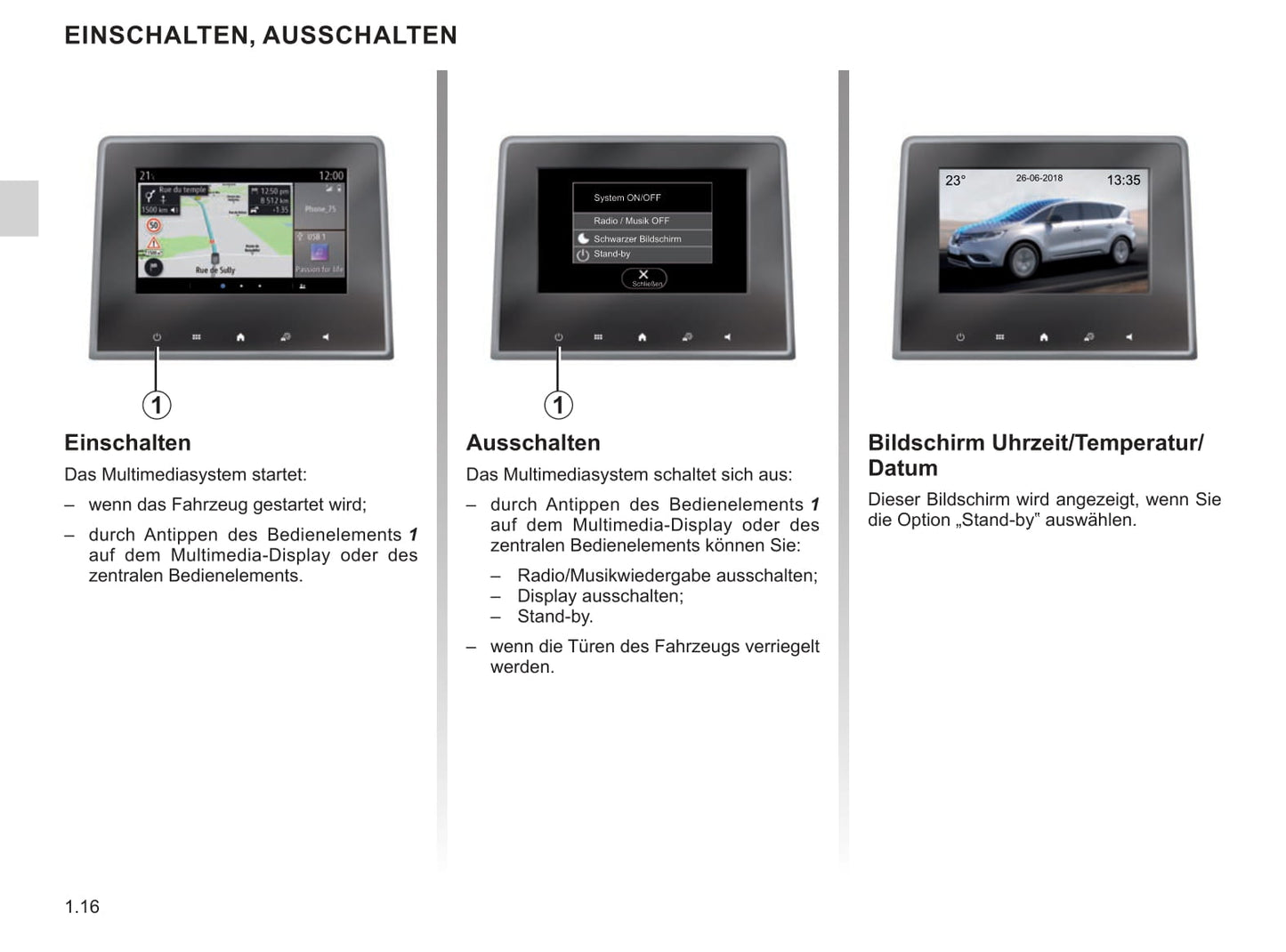 Renault Easy Connect Multimediasystemen Bedienungsanleitung 2021