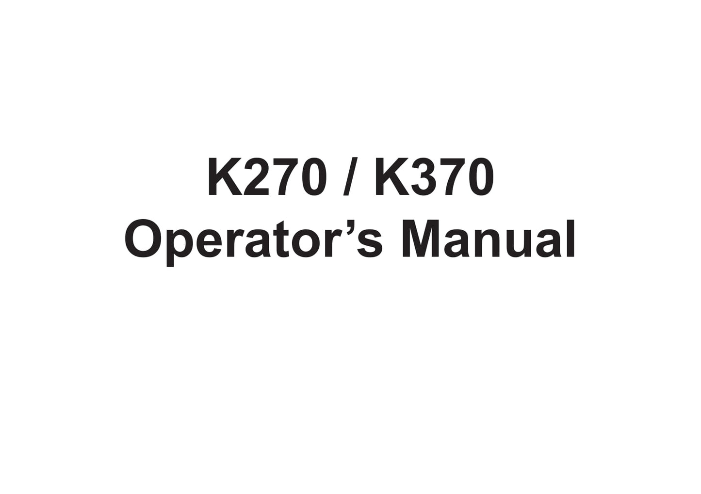 2013-2019 Kenworth K270/K370 Gebruikershandleiding | Engels