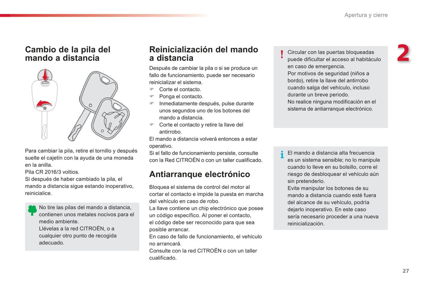 2012-2014 Citroën C1 Gebruikershandleiding | Spaans