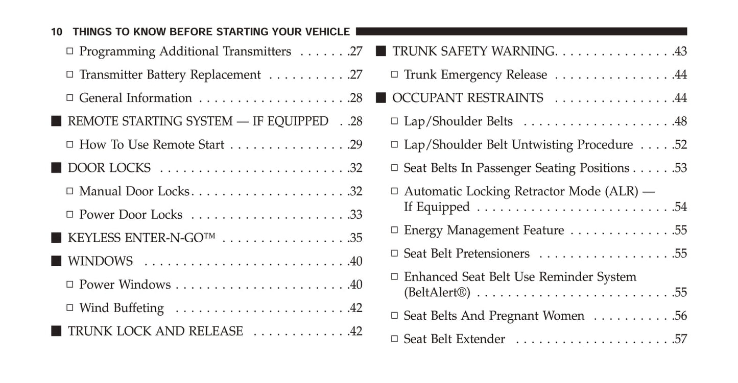 2014 Dodge Challenger SRT Gebruikershandleiding | Engels