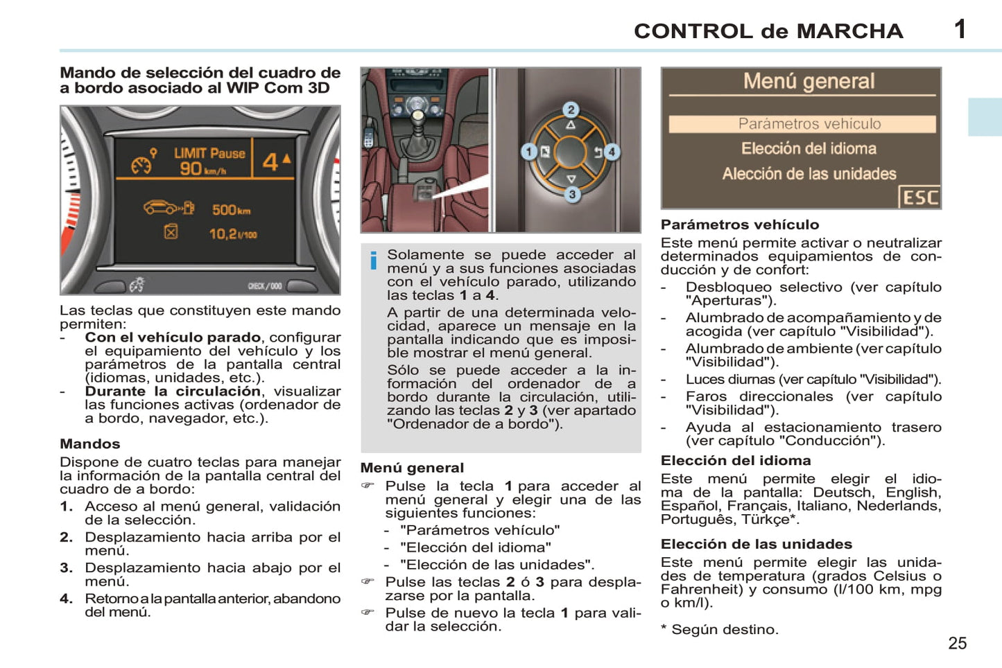 2009-2011 Peugeot 308 CC Gebruikershandleiding | Spaans